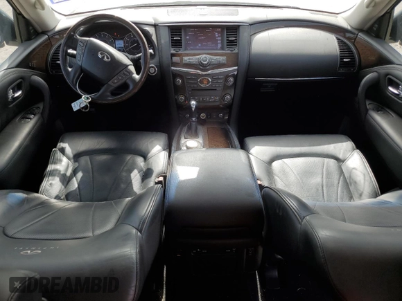 2014 Infiniti QX80 with VIN JN8AZ2NC4E9351199, listed as a Copart auction lot 64503604 with 149,317 mi miles and Salvage Title. Bid and sale history available at carsss.com. Image 8.