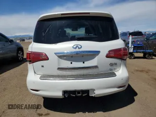 2011 Infiniti QX56 7-passenger with VIN JN8AZ2NEXB9005414, listed as a Copart auction lot 54880575 with 174,929 mi miles and Clean Title. Bid and sale history available at carsss.com. Image 6.