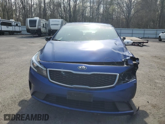 2017 Kia Forte LX with VIN 3KPFK4A73HE152252, listed as a Copart auction lot 53108165 with 96,656 mi miles and Salvage Title. Bid and sale history available at carsss.com. Image 5.