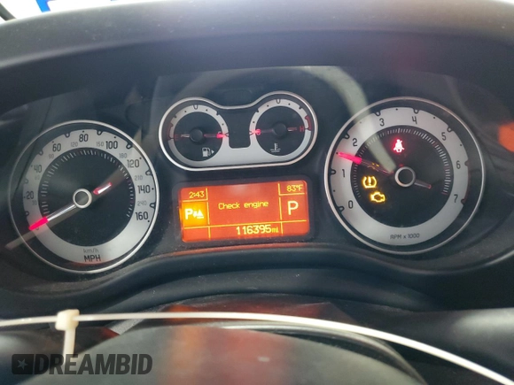 2015 FIAT 500L Easy with VIN ZFBCFABH3FZ034090, listed as a Copart auction lot 48546235 with 116,395 mi miles and Clean title. Bid and sale history available at DreamBid. Image 9.