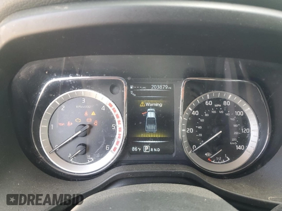 2016 Nissan Titan Platinum Reserve with VIN 1N6BA1F40GN512437, listed as a Copart auction lot 63521325 with 203,879 mi miles and Clean title. Bid and sale history available at DreamBid. Image 9.