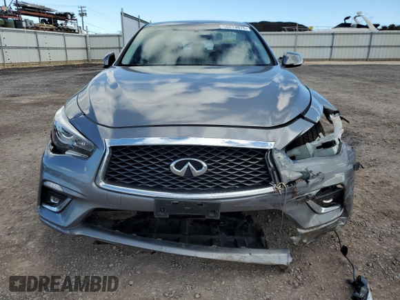 2020 Infiniti Q50 Pure with VIN JN1EV7AP2LM207128, listed as a Copart auction lot 50273975 with 79,753 mi miles and Clean title. Bid and sale history available at DreamBid. Image 5.