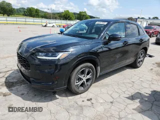 2023 Honda HR-V EX-L with VIN 3CZRZ1H77PM726881, listed as a Copart auction lot 65567995 with 41,578 mi miles and Salvage title. Bid and sale history available at DreamBid. Image 1.