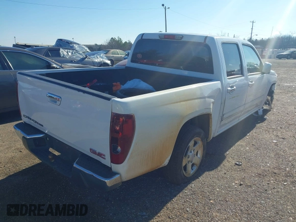 2012 GMC Canyon SLE1 with VIN 1GTD5MF91C8117334, listed as a IAAI auction lot 41221214 with 150,030 mi miles. Bid and sale history available at carsss.com. Image 4.