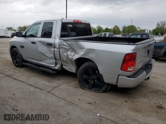 2018 Ram 1500 Express with VIN 1C6RR7FG2JS235099, listed as a Copart auction lot 56705475 with 105,475 mi miles and Clean title. Bid and sale history available at DreamBid. Image 2.