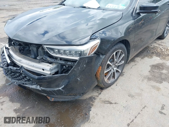 2018 Acura TLX with VIN 19UUB2F35JA009413, listed as a IAAI auction lot 42189933 with 78,000 mi miles and . Bid and sale history available at DreamBid. Image 6.