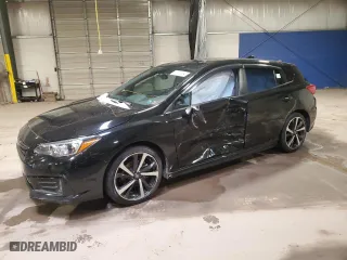 2022 Subaru Impreza Sport with VIN 4S3GTAM69N3721658, listed as a Copart auction lot 87012334 with 129,620 mi miles and Salvage Title. Bid and sale history available at carsss.com. Image 1.