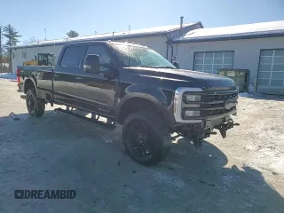 2024 Ford F-350 XL with VIN 1FT8W3BM4RED63470, listed as a Copart auction lot 44935085 with 12,801 mi miles and Salvage Title. Bid and sale history available at DreamBid. Image 14.