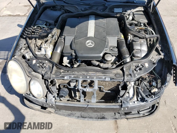 2003 Mercedes-Benz E-Class 5.0L with VIN WDBUF70J13A141237, listed as a Copart auction lot 73498264 with 138,623 mi miles and Salvage Title. Bid and sale history available at carsss.com. Image 11.
