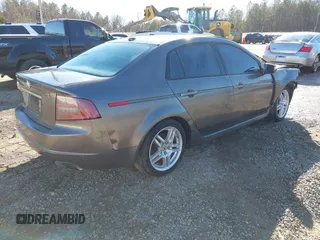 2008 Acura TL with VIN 19UUA66248A036002, listed as a IAAI auction lot 41615383 with 1 mi miles. Bid and sale history available at carsss.com. Image 4.