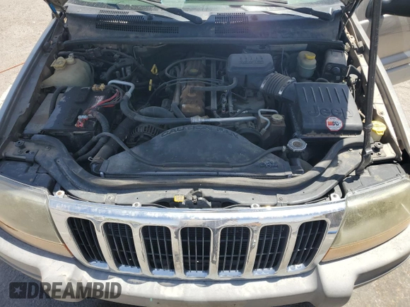 1999 Jeep Grand Cherokee Laredo with VIN 1J4GW58S1XC775877, listed as a Copart auction lot 55639795 with 197,611 mi miles and Salvage title. Bid and sale history available at DreamBid. Image 12.