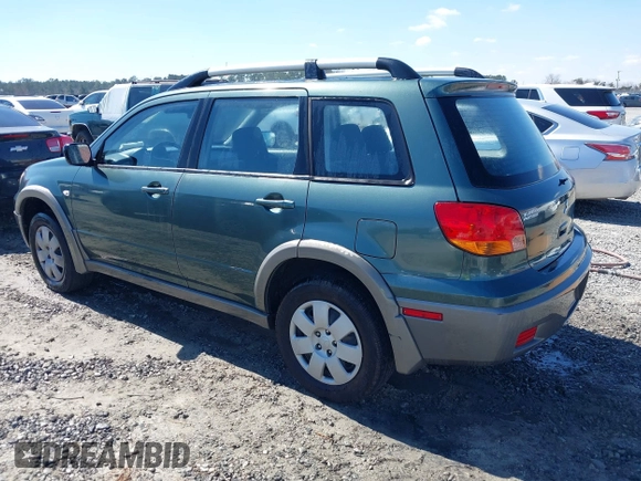 2003 Mitsubishi Outlander LS with VIN JA4LX31G93U043958, listed as a IAAI auction lot 41665111 with 78,582 mi miles. Bid and sale history available at carsss.com. Image 3.