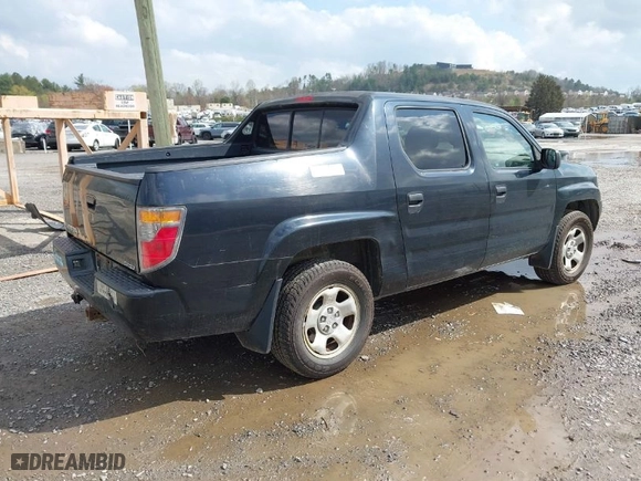 2006 Honda Ridgeline RT with VIN 2HJYK162X6H572835, listed as a IAAI auction lot 41967111 with 160,809 mi miles. Bid and sale history available at carsss.com. Image 4.