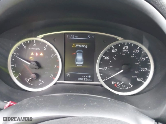 2017 Nissan Sentra SV with VIN 3N1AB7AP0HL710178, listed as a IAAI auction lot 41918741 with 80,722 mi miles. Bid and sale history available at carsss.com. Image 7.