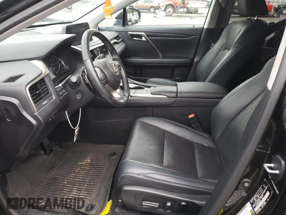 2021 Lexus RX with VIN 2T2AZMDA6MC269552, listed as a Copart auction lot 37778833 with 34,089 mi miles. Bid and sale history available at carsss.com. Image 7.