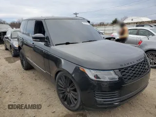 2019 Land Rover Range Rover z VIN SALGS2RE8KA521945, wystawiony jako Copart lot #83373764 z przebiegiem 80 330 mil mil oraz Szkoda całkowita • Salvage title. Historia ofert i sprzedaży dostępna na DreamBid. Obrazek 4.