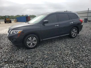 2020 Nissan Pathfinder S z VIN 5N1DR2AN1LC623364, wystawiony jako Copart lot #52282595 z przebiegiem 128 895 mil mil oraz Szkoda całkowita • Salvage title. Historia ofert i sprzedaży dostępna na DreamBid. Obrazek 1.