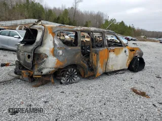 2022 Nissan Armada SL with VIN JN8AY2BAXN9390045, listed as a Copart auction lot 87619075 with 0 mi miles and Non Repairable. Bid and sale history available at carsss.com. Image 3.