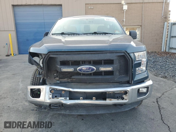 2016 Ford F-150 XLT with VIN 1FTEX1E8XGFD36154, listed as a Copart auction lot 43817235 with 277,548 mi miles and Salvage Title. Bid and sale history available at carsss.com. Image 5.