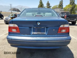 2001 BMW 5 Series 540i z VIN WBADN63441GM71806, wystawiony jako Copart lot #61294555 z przebiegiem 93 477 mil mil oraz Czysty tytuł • Clean title. Historia ofert i sprzedaży dostępna na DreamBid. Obrazek 6.
