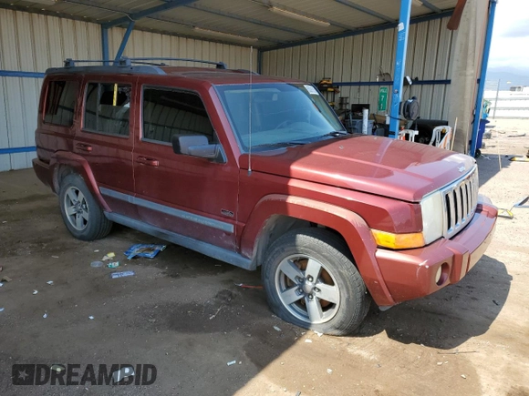 2008 Jeep Commander Sport with VIN 1J8HG48K68C149401, listed as a Copart auction lot 63091615 with 230,959 mi miles and Clean title. Bid and sale history available at DreamBid. Image 4.