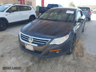 2011 Volkswagen CC Lux Plus with VIN WVWHP7AN6BE708163, listed as a IAAI auction lot 41979683 with 268,519 mi miles. Bid and sale history available at carsss.com. Image 2.