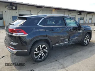 2022 Volkswagen Atlas SEL with VIN 1V2BE2CA4NC206923, listed as a Copart auction lot 54386495 with 73,133 mi miles and Salvage title. Bid and sale history available at DreamBid. Image 3.