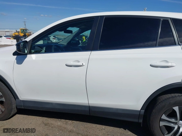2018 Toyota RAV4 LE with VIN 2T3ZFREV8JW467744, listed as a IAAI auction lot 41818614 with 95,609 mi miles. Bid and sale history available at carsss.com. Image 15.