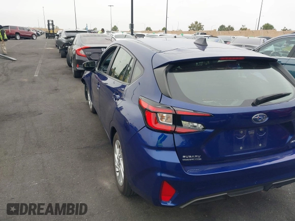2024 Subaru Impreza with VIN JF1GUABC7R8379504, listed as a IAAI auction lot 42172088 with 14,521 mi miles and . Bid and sale history available at DreamBid. Image 3.