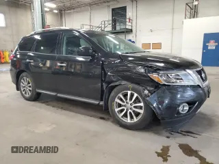 2015 Nissan Pathfinder SV with VIN 5N1AR2MM6FC707979, listed as a Copart auction lot 57514915 with 196,100 mi miles and Salvage title. Bid and sale history available at DreamBid. Image 4.