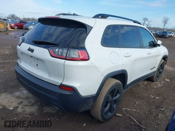2020 Jeep Cherokee Altitude with VIN 1C4PJMLX0LD501883, listed as a IAAI auction lot 41141170 with 134,071 mi miles. Bid and sale history available at carsss.com. Image 4.