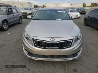 2013 Kia Optima Hybrid LX with VIN KNAGM4AD1D5038791, listed as a Copart auction lot 77612044 with 139,298 mi miles and Clean Title. Bid and sale history available at carsss.com. Image 5.