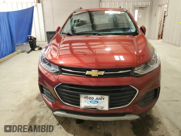 2021 Chevrolet Trax LT with VIN KL7CJPSB9MB323326, listed as a Copart auction lot 59661395 with Not provided miles and Clean title. Bid and sale history available at DreamBid. Image 5.