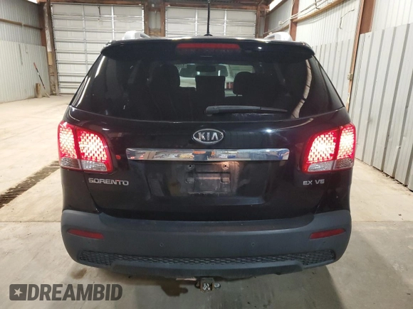 2011 Kia Sorento EX with VIN 5XYKUDA24BG091405, listed as a Copart auction lot 51503915 with 187,808 mi miles and Salvage Title. Bid and sale history available at carsss.com. Image 6.