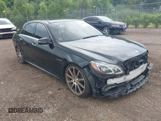 2014 Mercedes-Benz E 63 AMG S-Model with VIN WDDHF7GB8EA956044, listed as a IAAI auction lot 42668459 with 86,642 mi miles and . Bid and sale history available at DreamBid. Image 1.