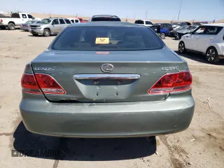 2005 Lexus ES 330 with VIN JTHBA30GX55071283, listed as a Copart auction lot 47522384 with 0 mi miles and Salvage Title. Bid and sale history available at carsss.com. Image 6.