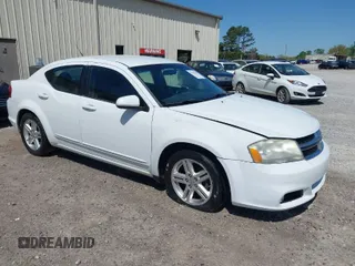 2013 Dodge Avenger SXT with VIN 1C3CDZCB8DN589038, listed as a IAAI auction lot 41985488 with 174,587 mi miles and . Bid and sale history available at DreamBid. Image 1.