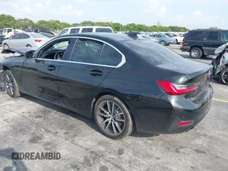 2020 BMW 3 Series 330i with VIN 3MW5R1J07L8B22314, listed as a IAAI auction lot 41867745 with 86,681 mi miles. Bid and sale history available at carsss.com. Image 3.