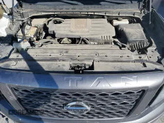 2017 Nissan Titan Platinum Reserve z VIN 1N6AA1E53HN543012, wystawiony jako Copart lot #39144854 z przebiegiem 83 008 mil mil oraz Szkoda całkowita • Salvage title. Historia ofert i sprzedaży dostępna na DreamBid. Obrazek 11.