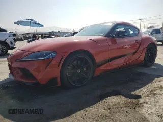 2024 Toyota Supra 3.0 with VIN WZ1DB0G09RW062378, listed as a Copart auction lot 63225635 with Not provided miles and Salvage title. Bid and sale history available at DreamBid. Image 1.