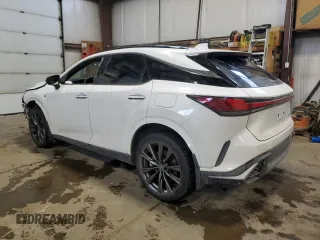 2023 Lexus RX with VIN 2T2BAMCA4PC015100, listed as a Copart auction lot 43455005 with 16,525 mi miles and Salvage Title. Bid and sale history available at carsss.com. Image 2.