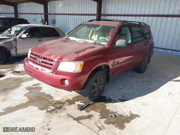 2006 Toyota Highlander w/3rd Row with VIN JTEEP21A660155533, listed as a IAAI auction lot 41404750 with 236,664 mi miles. Bid and sale history available at carsss.com. Image 2.