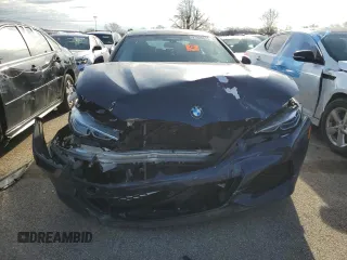 2020 BMW 8 Series M850i with VIN WBAGV8C02LCE55493, listed as a Copart auction lot 47229635 with Not provided miles and Salvage title. Bid and sale history available at DreamBid. Image 5.