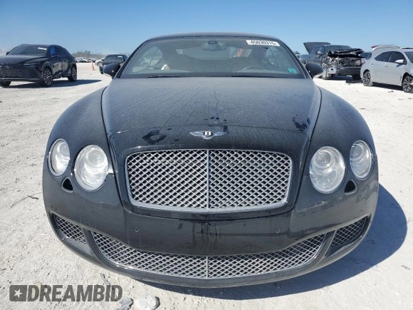 2008 Bentley Continental GT with VIN SCBCP73W88C057478, listed as a Copart auction lot 45030315 with 31,785 mi miles and Salvage Title. Bid and sale history available at DreamBid. Image 5.
