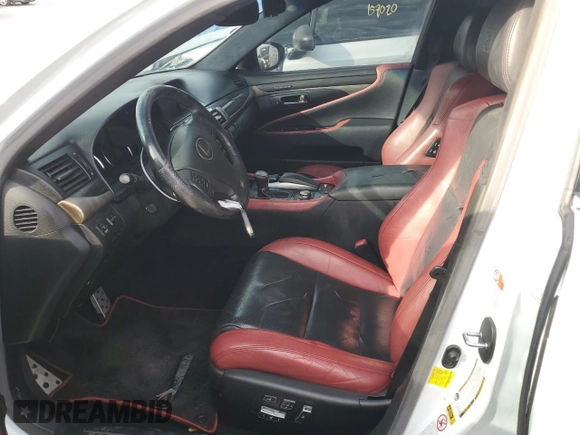 2015 Lexus LS with VIN JTHBL5EF1F5135587, listed as a Copart auction lot 45588705 with 116,289 mi miles and Salvage Title. Bid and sale history available at carsss.com. Image 7.