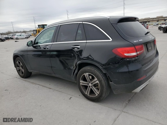 2017 Mercedes-Benz GLC with VIN WDC0G4JB2HF149497, listed as a Copart auction lot 45184615 with 156,265 mi miles and Salvage Title. Bid and sale history available at carsss.com. Image 2.