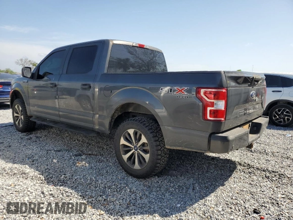 2020 Ford F-150 XL with VIN 1FTEW1E55LKD05940, listed as a Copart auction lot 51272825 with 0 mi miles and Salvage Title. Bid and sale history available at carsss.com. Image 2.
