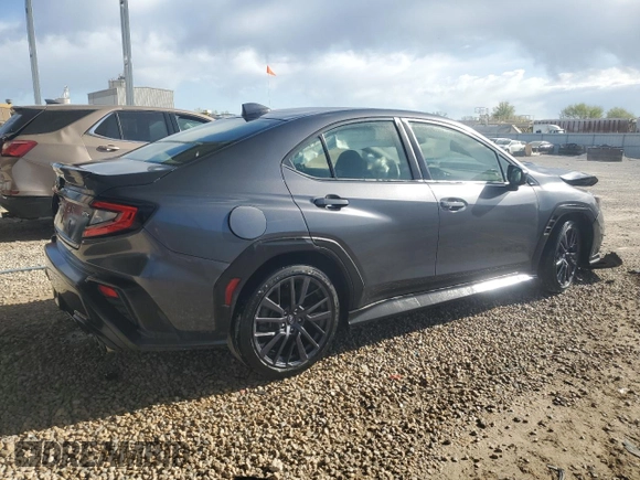 2022 Subaru WRX Premium with VIN JF1VBAF68N9019034, listed as a Copart auction lot 42025125 with 20,129 mi miles and Salvage Title. Bid and sale history available at carsss.com. Image 3.