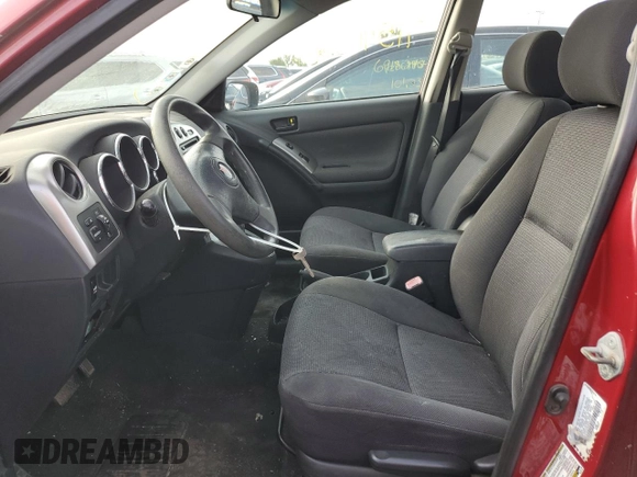 2005 Pontiac Vibe with VIN 5Y2SL63845Z470460, listed as a Copart auction lot 71541524 with 229,704 mi miles and Clean Title. Bid and sale history available at carsss.com. Image 7.