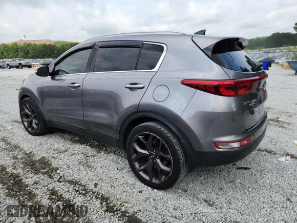 2017 Kia Sportage EX with VIN KNDPN3AC3H7208936, listed as a Copart auction lot 61770575 with 124,645 mi miles and Clean title. Bid and sale history available at DreamBid. Image 2.